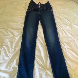 Skinny high waisted jeans - S - Ciclon - Used